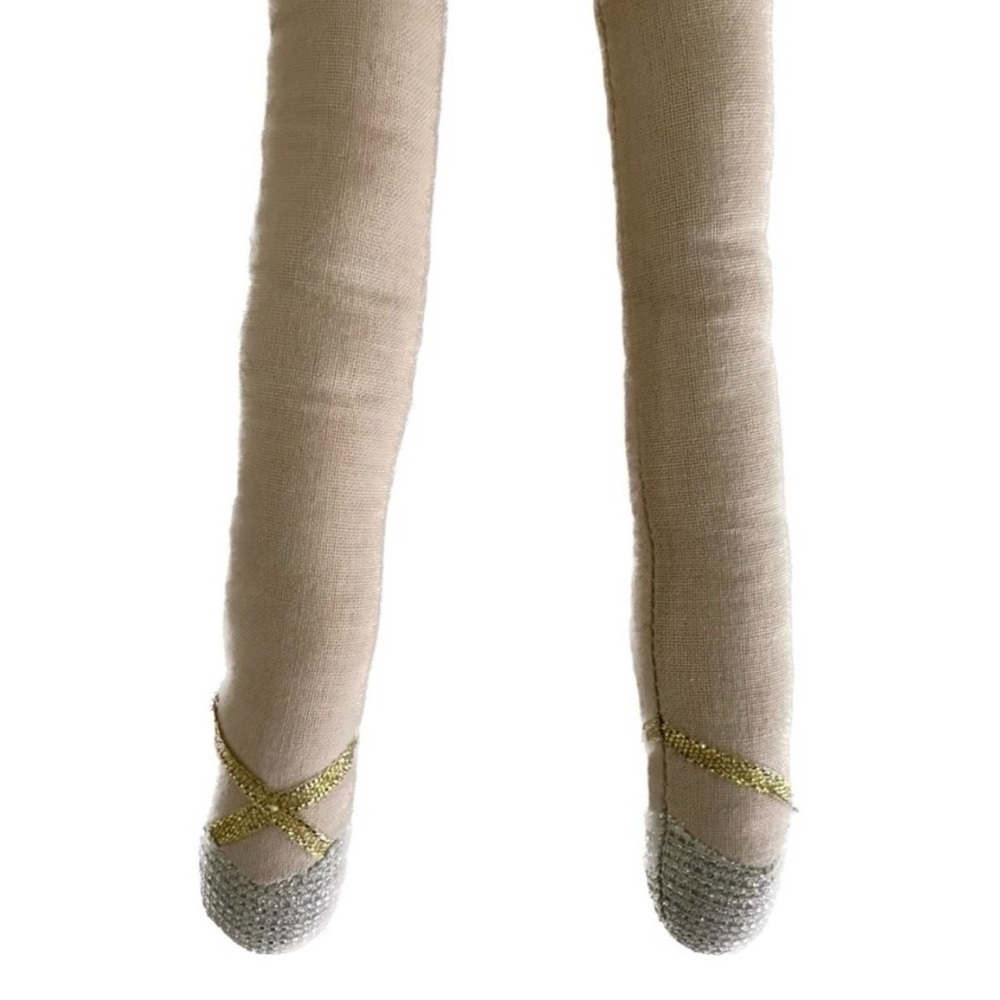 NWT MUDPIE BLONDE BALLERINA DOLL 18” - Picture 5 of 9